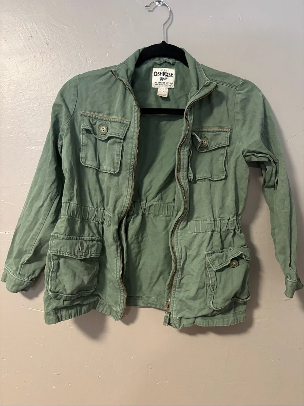 OshKosh B'gosh Sage Green Shirt Jacket